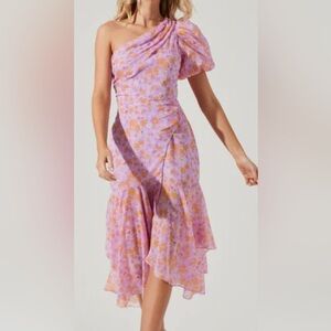 Santorini One Shoulder Midi Dress